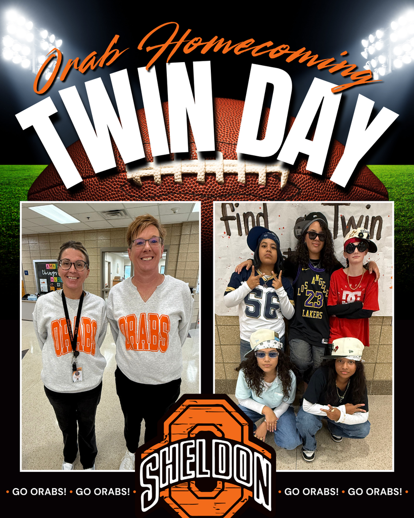 DRESS UP DAY 2 - TWIN DAY - PART 6 Homecoming Week is getting more spirited by the day! Staff and students showed off their school spirit for twin day! From perfectly coordinated outfits to fun group looks, Orab Nation brought the creativity and teamwork to the halls. Keep the spirit going, Orabs! Go Orabs!
