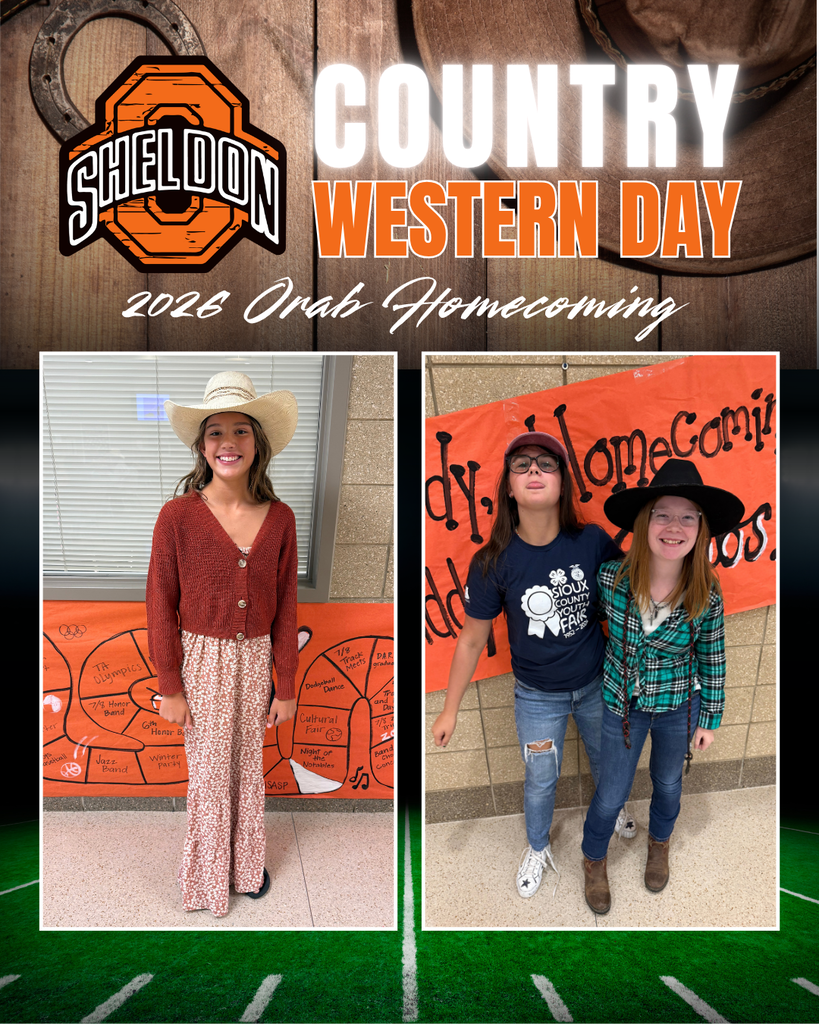🤠 YEEHAW, ORAB NATION! 🤠 PART 1 Day 3 of Homecoming Week brought out the cowboy boots, hats, flannels, bandanas, and plenty of Western spirit for Country Western Day! Our students and staff saddled up and brought their best country looks to the halls. What a fun way to keep the Homecoming spirit rolling! Way to go Orabs!