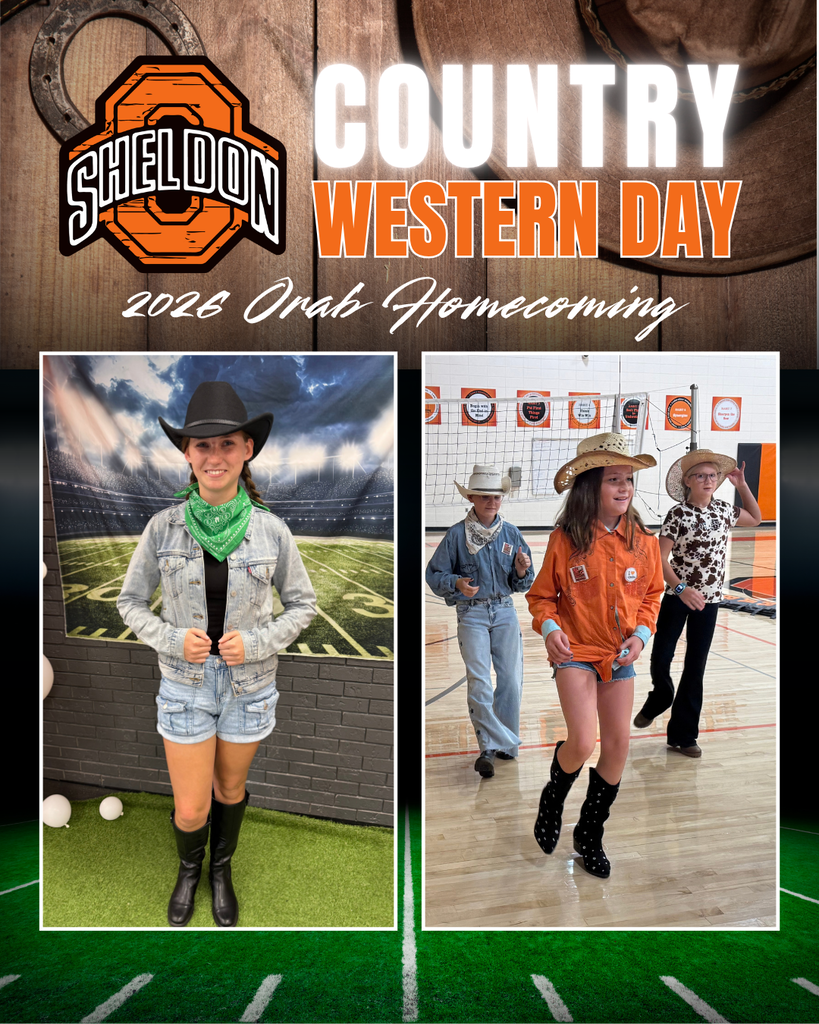 🤠 YEEHAW, ORAB NATION! 🤠 PART 4 Day 3 of Homecoming Week brought out the cowboy boots, hats, flannels, bandanas, and plenty of Western spirit for Country Western Day! Our students and staff saddled up and brought their best country looks to the halls. What a fun way to keep the Homecoming spirit rolling! Way to go Orabs!