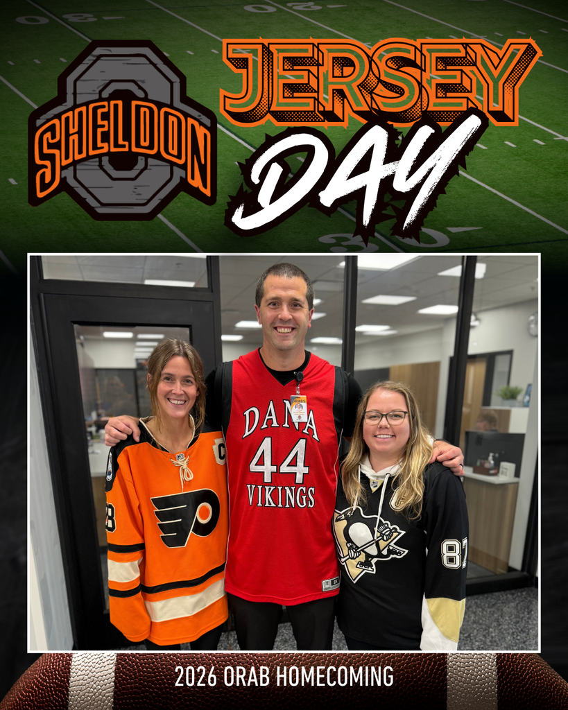 HOMEECOMING WEEK — DRESS UP DAY 4 - PART 1 The halls were filled with team spirit today as students and staff showed off their favorite team attire for Jersey Day! From school teams to favorite professional athletes, everyone brought their game-day energy and represented the teams they love. Way to go Orabs!