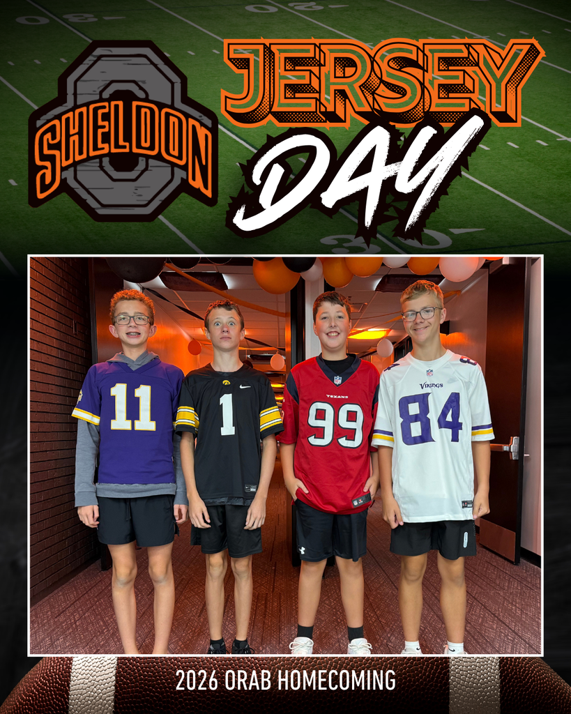 HOMEECOMING WEEK — DRESS UP DAY 4 - PART 1 The halls were filled with team spirit today as students and staff showed off their favorite team attire for Jersey Day! From school teams to favorite professional athletes, everyone brought their game-day energy and represented the teams they love. Way to go Orabs!
