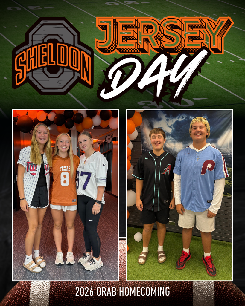 HOMEECOMING WEEK — DRESS UP DAY 4 - PART 2 The halls were filled with team spirit today as students and staff showed off their favorite team attire for Jersey Day! From school teams to favorite professional athletes, everyone brought their game-day energy and represented the teams they love. Way to go Orabs!