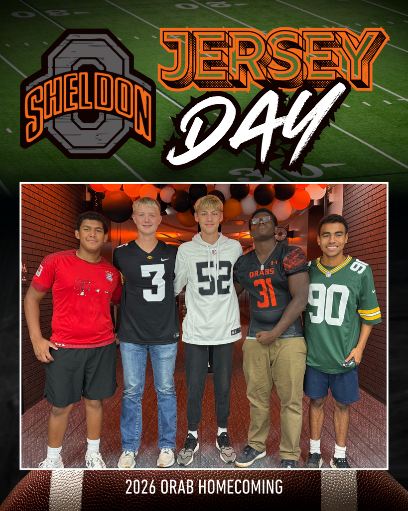 HOMEECOMING WEEK — DRESS UP DAY 4 - PART 2 The halls were filled with team spirit today as students and staff showed off their favorite team attire for Jersey Day! From school teams to favorite professional athletes, everyone brought their game-day energy and represented the teams they love. Way to go Orabs!