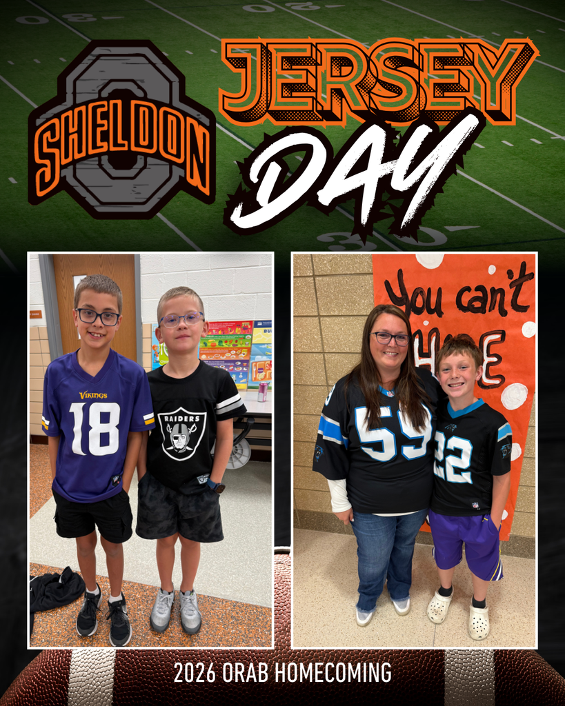 HOMEECOMING WEEK — DRESS UP DAY 4 - PART 2 The halls were filled with team spirit today as students and staff showed off their favorite team attire for Jersey Day! From school teams to favorite professional athletes, everyone brought their game-day energy and represented the teams they love. Way to go Orabs!
