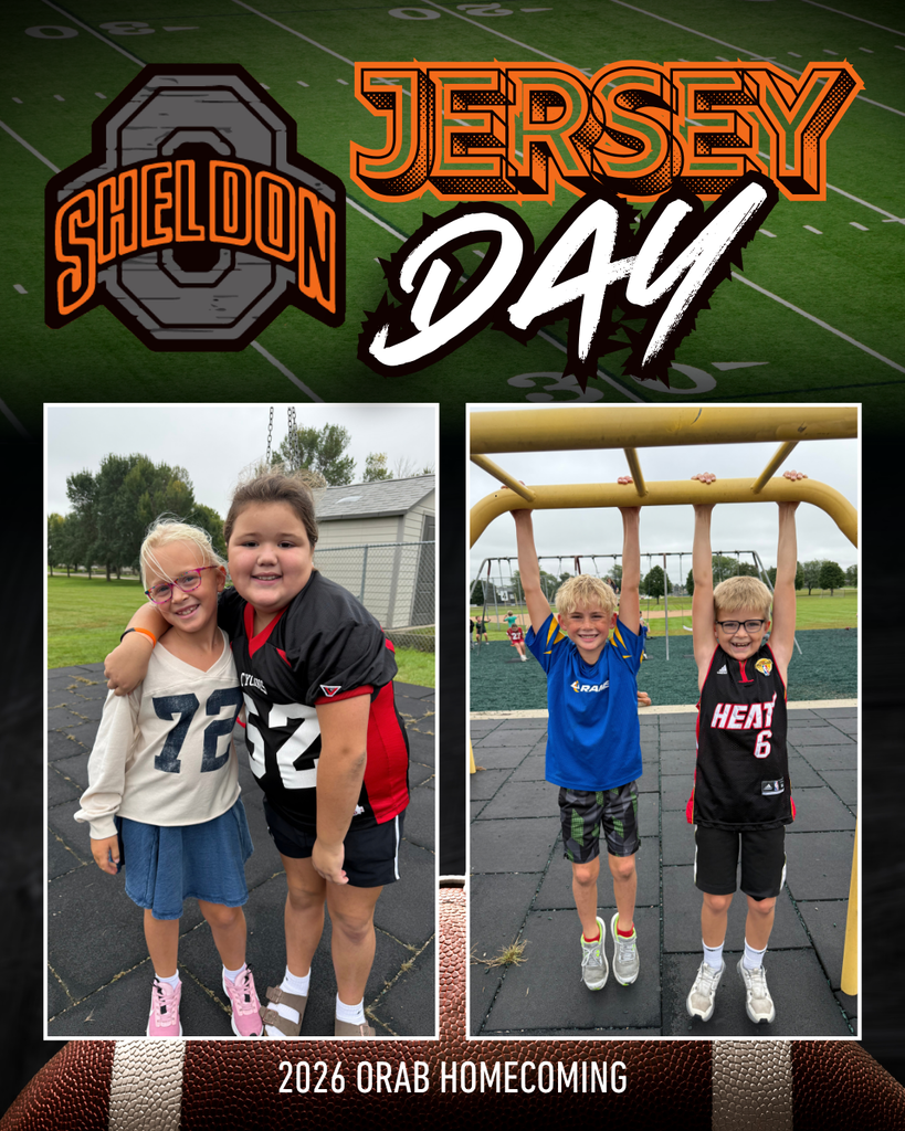 HOMEECOMING WEEK — DRESS UP DAY 4 - PART 3 The halls were filled with team spirit today as students and staff showed off their favorite team attire for Jersey Day! From school teams to favorite professional athletes, everyone brought their game-day energy and represented the teams they love. Way to go Orabs!