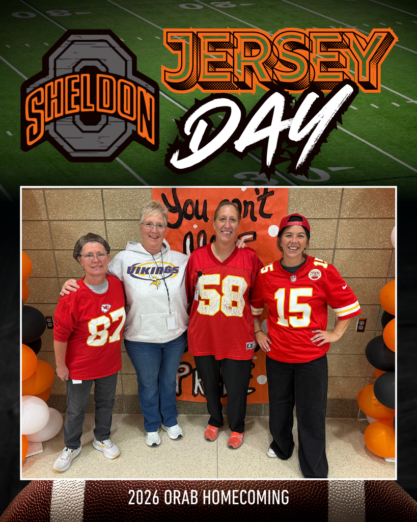 HOMEECOMING WEEK — DRESS UP DAY 4 - PART 3 The halls were filled with team spirit today as students and staff showed off their favorite team attire for Jersey Day! From school teams to favorite professional athletes, everyone brought their game-day energy and represented the teams they love. Way to go Orabs!