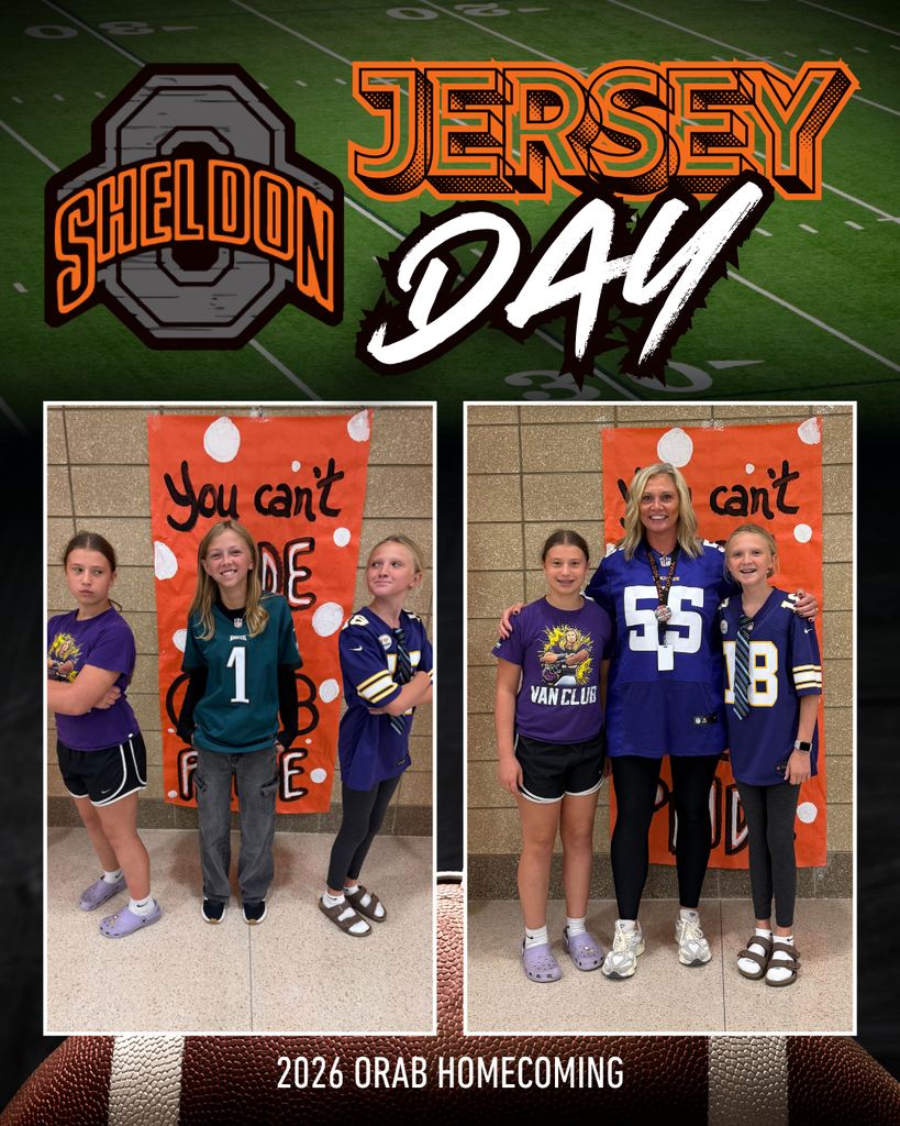 HOMEECOMING WEEK — DRESS UP DAY 4 - PART 3 The halls were filled with team spirit today as students and staff showed off their favorite team attire for Jersey Day! From school teams to favorite professional athletes, everyone brought their game-day energy and represented the teams they love. Way to go Orabs!