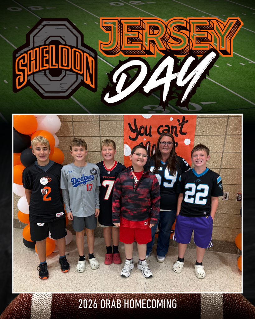 HOMEECOMING WEEK — DRESS UP DAY 4 - PART 3 The halls were filled with team spirit today as students and staff showed off their favorite team attire for Jersey Day! From school teams to favorite professional athletes, everyone brought their game-day energy and represented the teams they love. Way to go Orabs!