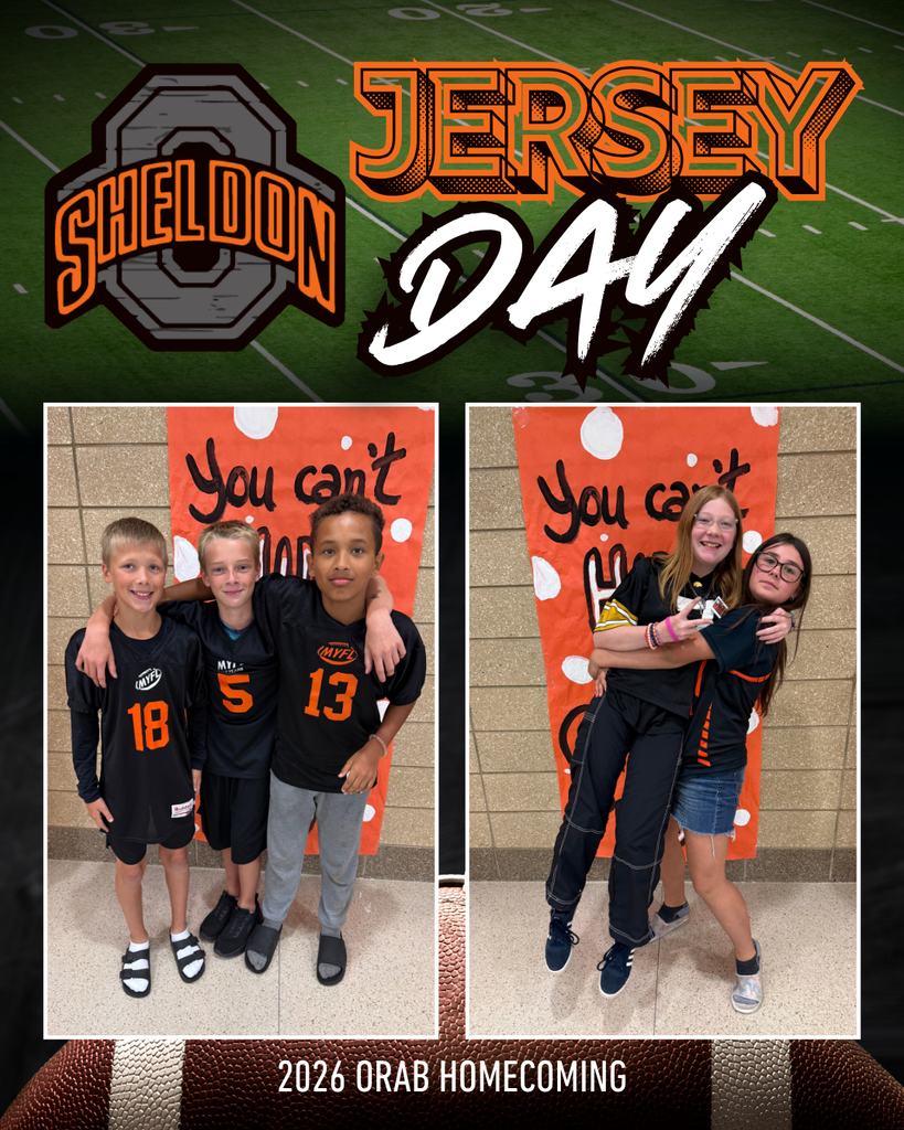 HOMEECOMING WEEK — DRESS UP DAY 4 - PART 3 The halls were filled with team spirit today as students and staff showed off their favorite team attire for Jersey Day! From school teams to favorite professional athletes, everyone brought their game-day energy and represented the teams they love. Way to go Orabs!