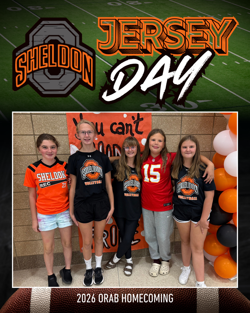 HOMEECOMING WEEK — DRESS UP DAY 4 - PART 3 The halls were filled with team spirit today as students and staff showed off their favorite team attire for Jersey Day! From school teams to favorite professional athletes, everyone brought their game-day energy and represented the teams they love. Way to go Orabs!