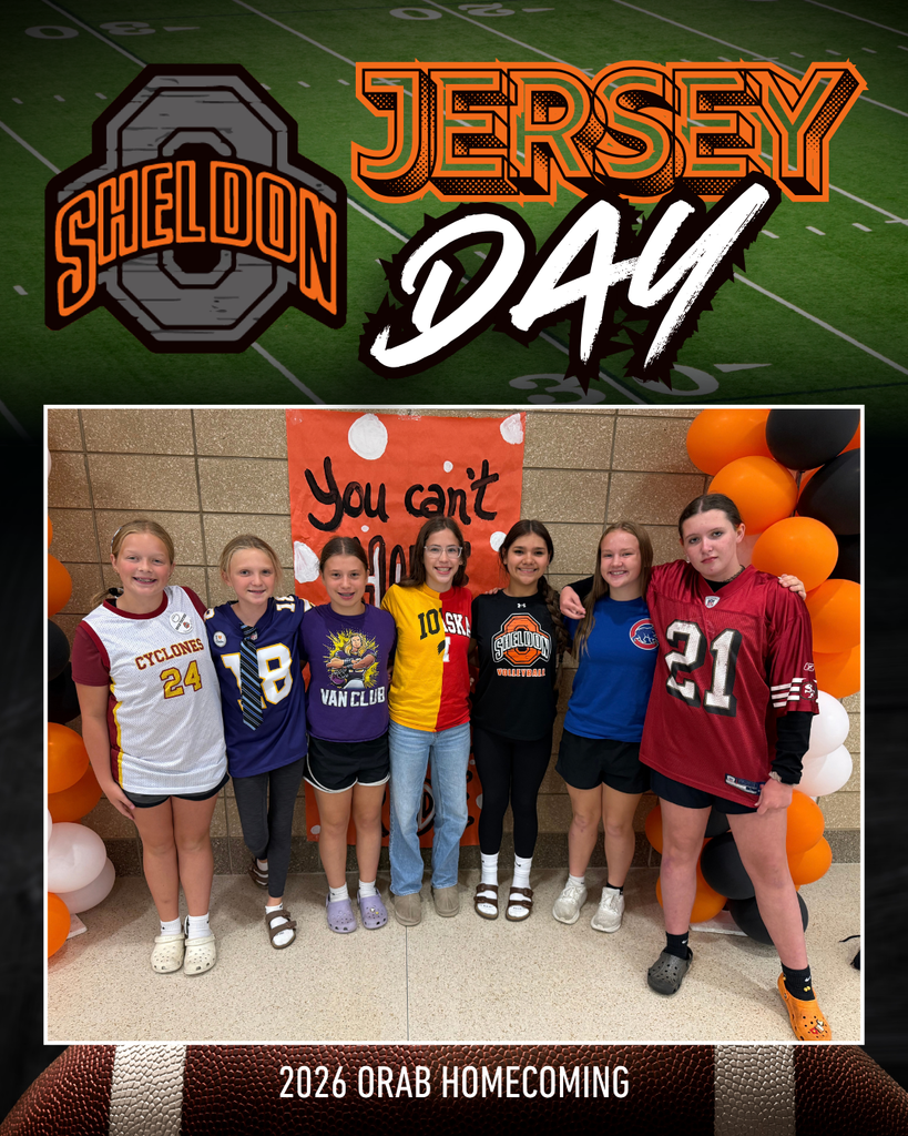 HOMEECOMING WEEK — DRESS UP DAY 4 - PART 3 The halls were filled with team spirit today as students and staff showed off their favorite team attire for Jersey Day! From school teams to favorite professional athletes, everyone brought their game-day energy and represented the teams they love. Way to go Orabs!