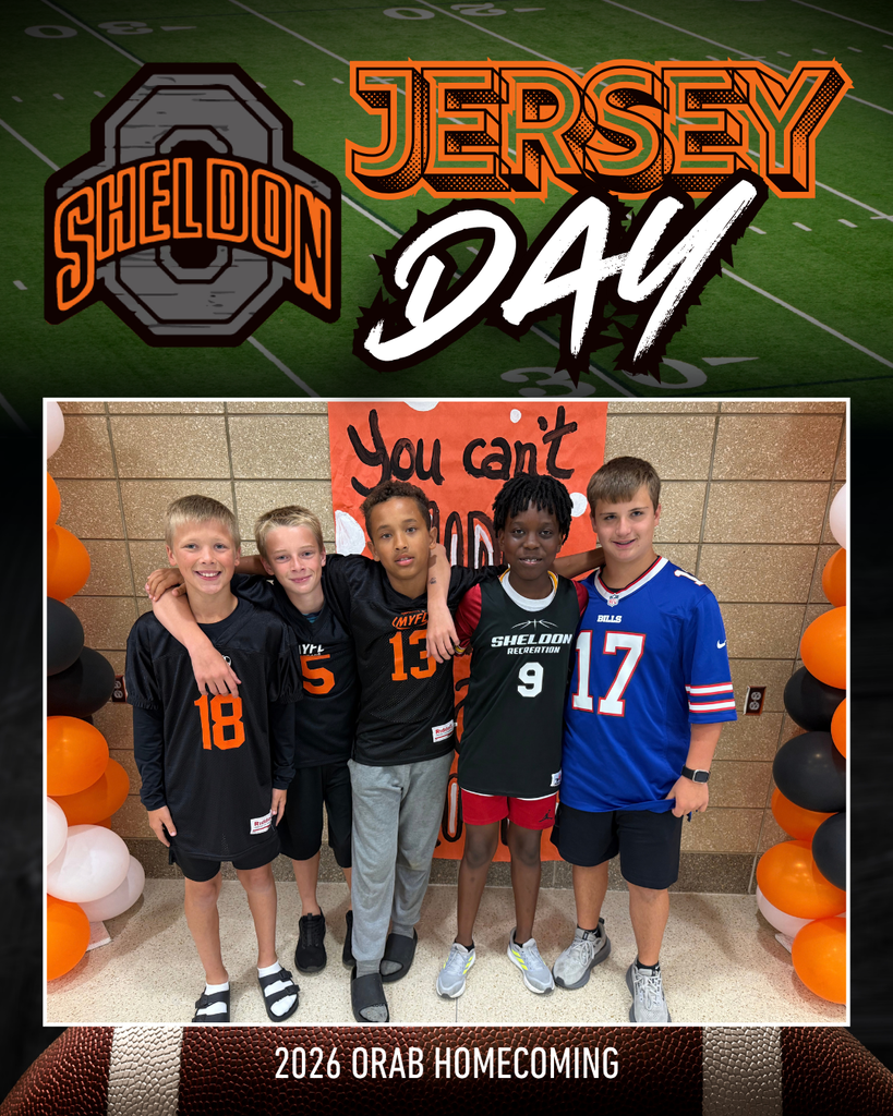 HOMEECOMING WEEK — DRESS UP DAY 4 - PART 4 The halls were filled with team spirit today as students and staff showed off their favorite team attire for Jersey Day! From school teams to favorite professional athletes, everyone brought their game-day energy and represented the teams they love. Way to go Orabs!
