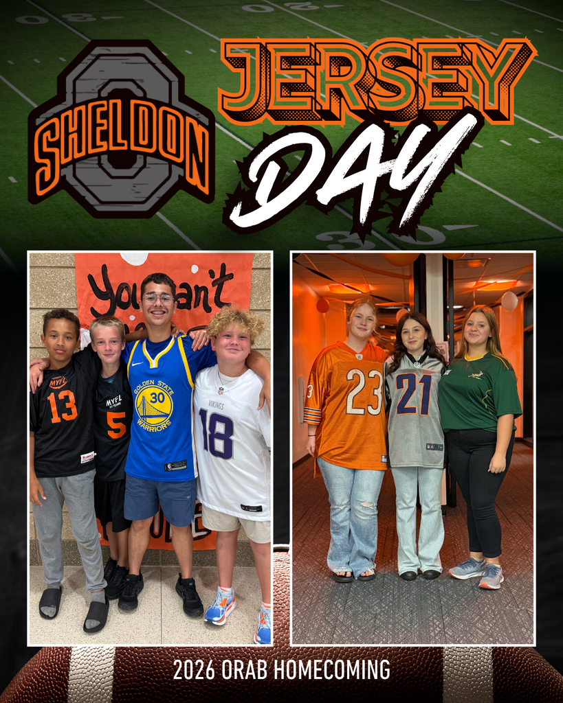 HOMEECOMING WEEK — DRESS UP DAY 4 - PART 4 The halls were filled with team spirit today as students and staff showed off their favorite team attire for Jersey Day! From school teams to favorite professional athletes, everyone brought their game-day energy and represented the teams they love. Way to go Orabs!