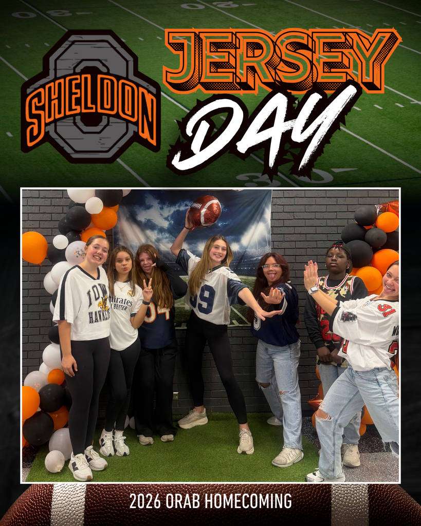 HOMEECOMING WEEK — DRESS UP DAY 4 - PART 4 The halls were filled with team spirit today as students and staff showed off their favorite team attire for Jersey Day! From school teams to favorite professional athletes, everyone brought their game-day energy and represented the teams they love. Way to go Orabs!