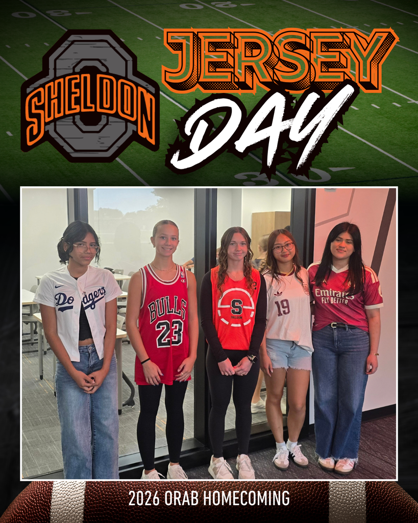 HOMEECOMING WEEK — DRESS UP DAY 4 - PART 4 The halls were filled with team spirit today as students and staff showed off their favorite team attire for Jersey Day! From school teams to favorite professional athletes, everyone brought their game-day energy and represented the teams they love. Way to go Orabs!