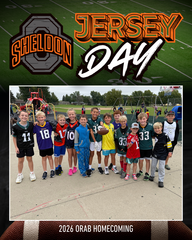 HOMEECOMING WEEK — DRESS UP DAY 4 - PART 4 The halls were filled with team spirit today as students and staff showed off their favorite team attire for Jersey Day! From school teams to favorite professional athletes, everyone brought their game-day energy and represented the teams they love. Way to go Orabs!