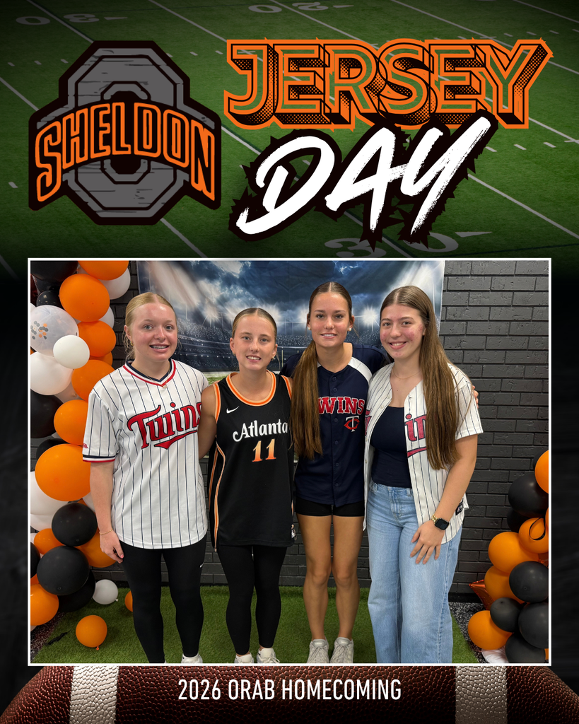HOMEECOMING WEEK — DRESS UP DAY 4 - PART 5 The halls were filled with team spirit today as students and staff showed off their favorite team attire for Jersey Day! From school teams to favorite professional athletes, everyone brought their game-day energy and represented the teams they love. Way to go Orabs!