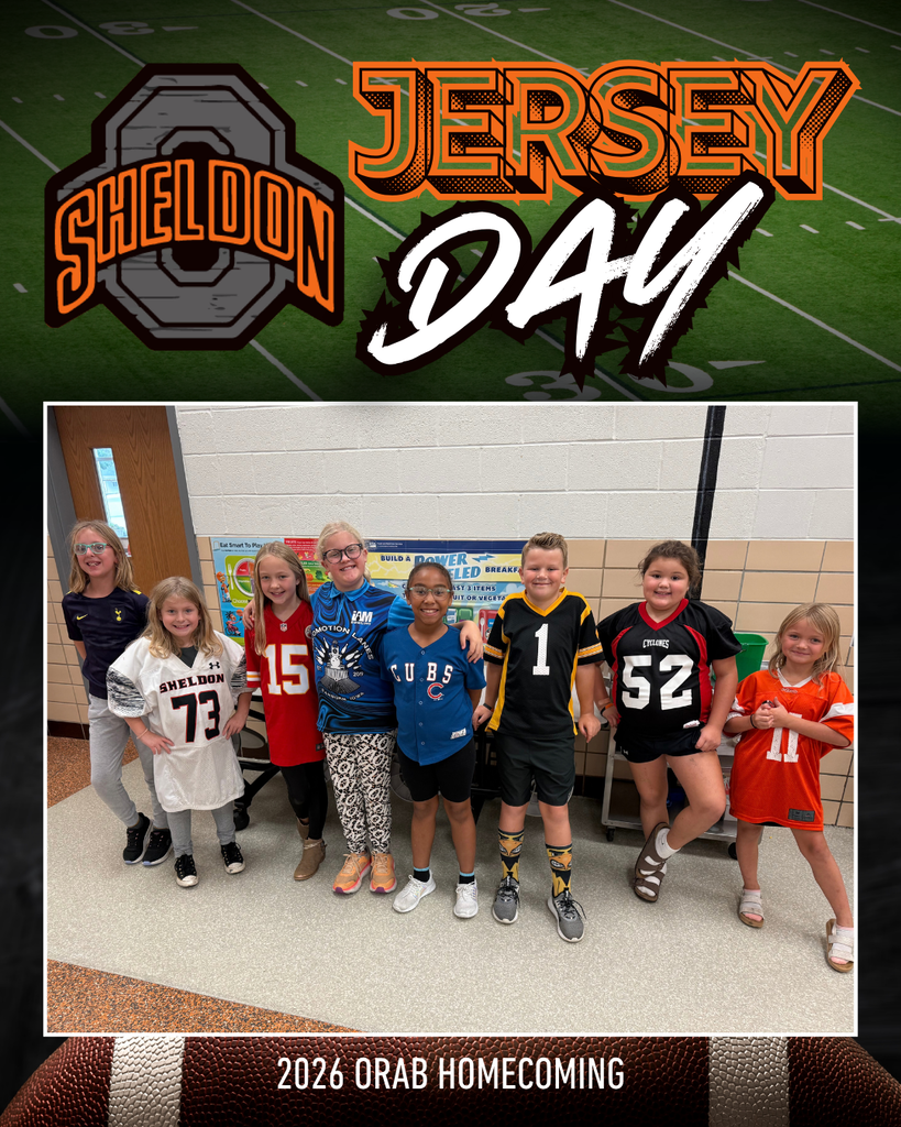 HOMEECOMING WEEK — DRESS UP DAY 4 - PART 5 The halls were filled with team spirit today as students and staff showed off their favorite team attire for Jersey Day! From school teams to favorite professional athletes, everyone brought their game-day energy and represented the teams they love. Way to go Orabs!
