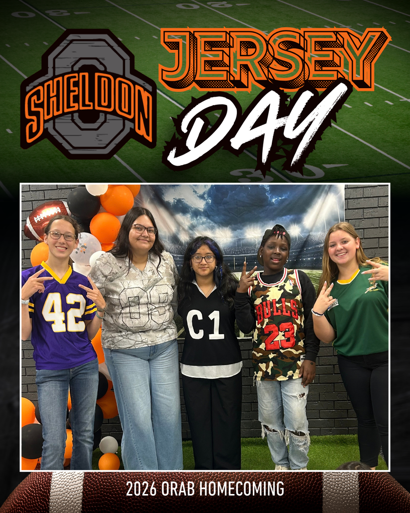 HOMEECOMING WEEK — DRESS UP DAY 4 - PART 5 The halls were filled with team spirit today as students and staff showed off their favorite team attire for Jersey Day! From school teams to favorite professional athletes, everyone brought their game-day energy and represented the teams they love. Way to go Orabs!