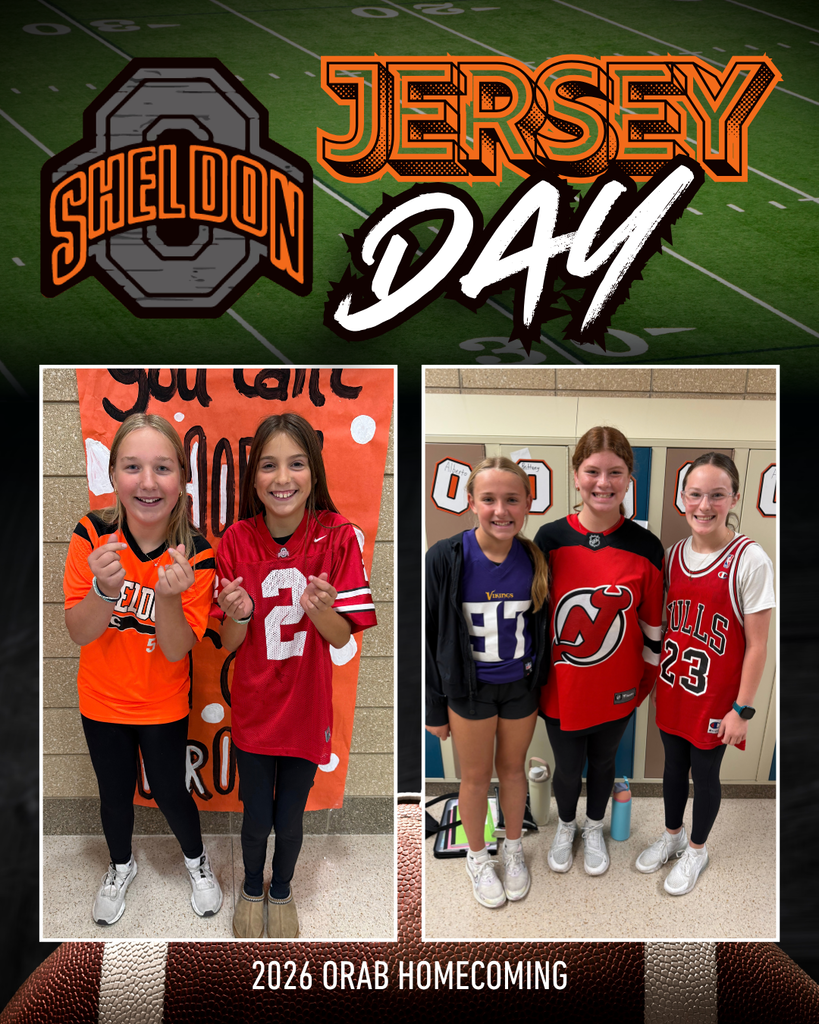 HOMEECOMING WEEK — DRESS UP DAY 4 - PART 6 The halls were filled with team spirit today as students and staff showed off their favorite team attire for Jersey Day! From school teams to favorite professional athletes, everyone brought their game-day energy and represented the teams they love. Way to go Orabs!