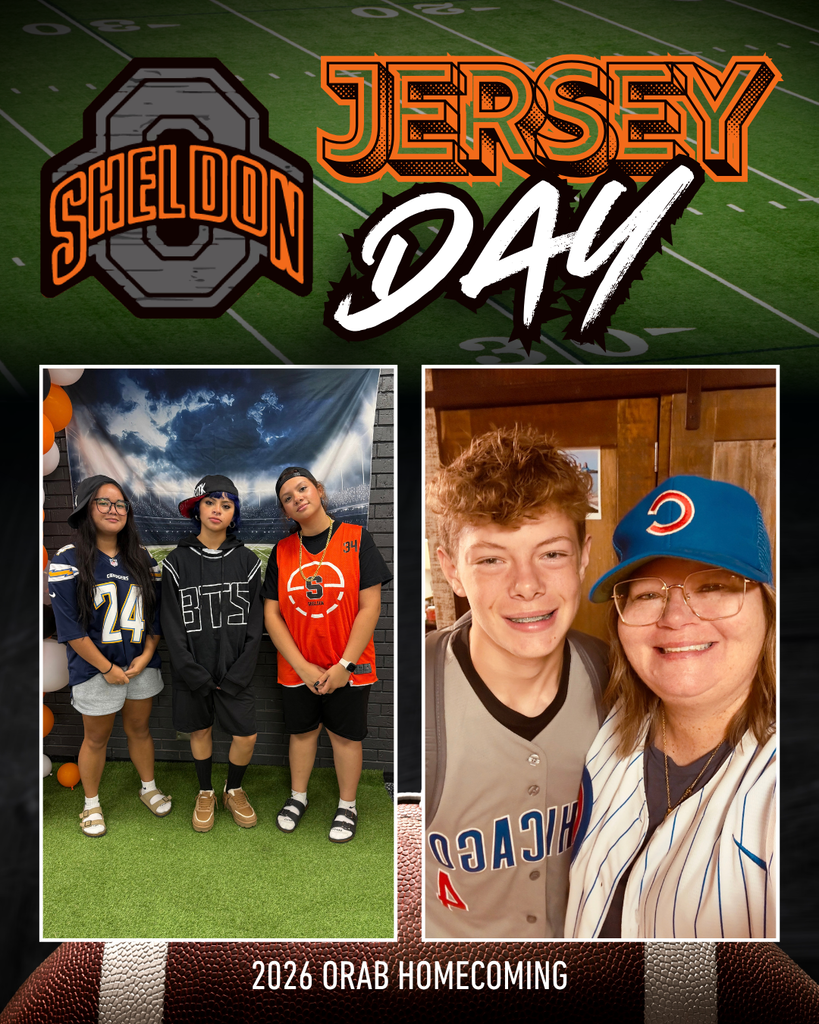 HOMEECOMING WEEK — DRESS UP DAY 4 - PART 6 The halls were filled with team spirit today as students and staff showed off their favorite team attire for Jersey Day! From school teams to favorite professional athletes, everyone brought their game-day energy and represented the teams they love. Way to go Orabs!