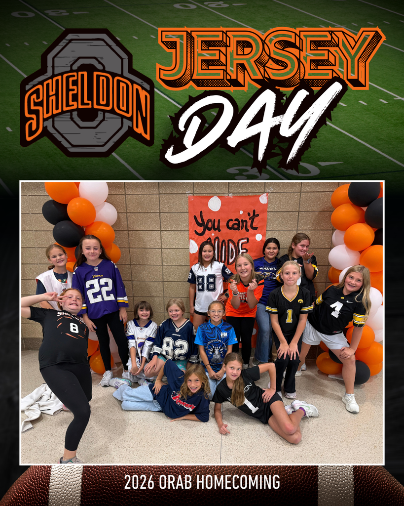 HOMEECOMING WEEK — DRESS UP DAY 4 - PART 6 The halls were filled with team spirit today as students and staff showed off their favorite team attire for Jersey Day! From school teams to favorite professional athletes, everyone brought their game-day energy and represented the teams they love. Way to go Orabs!