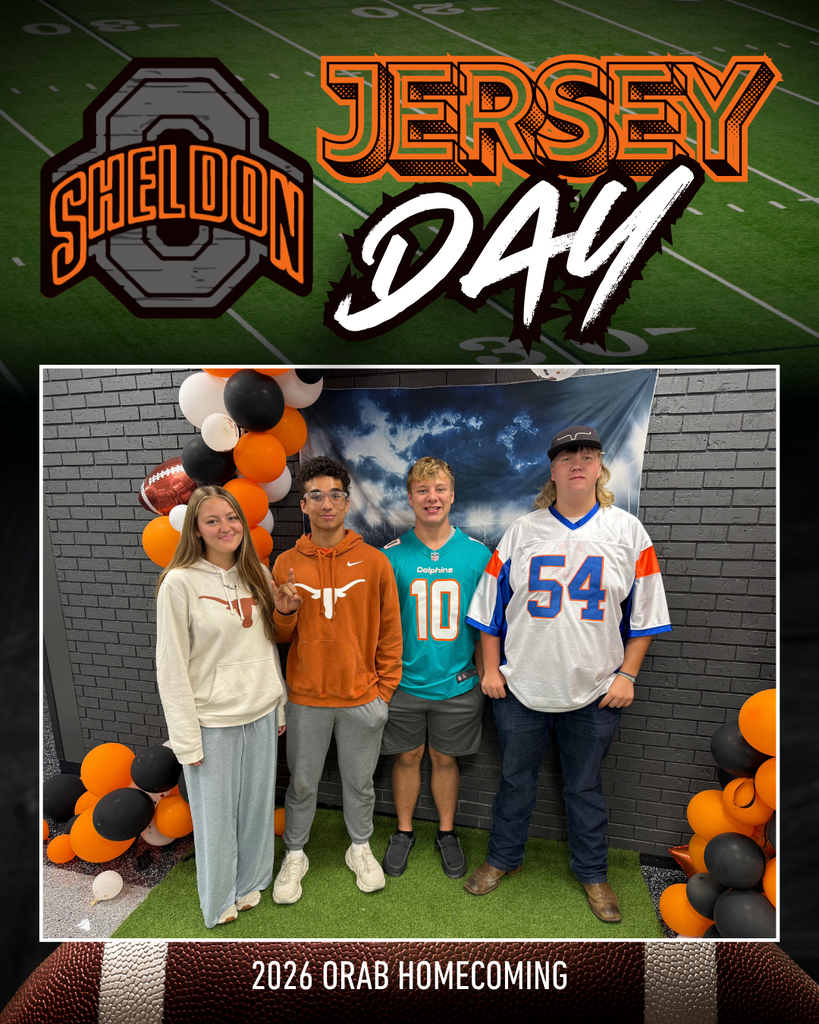 HOMEECOMING WEEK — DRESS UP DAY 4 - PART 6 The halls were filled with team spirit today as students and staff showed off their favorite team attire for Jersey Day! From school teams to favorite professional athletes, everyone brought their game-day energy and represented the teams they love. Way to go Orabs!