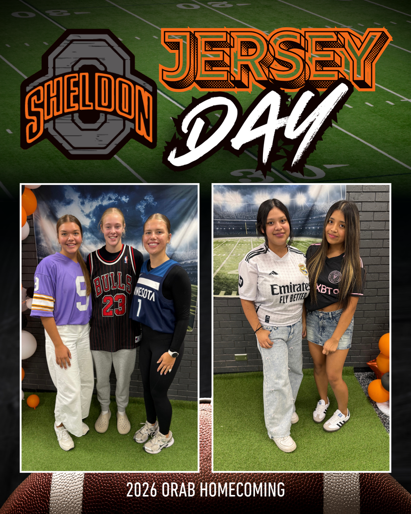 HOMEECOMING WEEK — DRESS UP DAY 4 - PART 6 The halls were filled with team spirit today as students and staff showed off their favorite team attire for Jersey Day! From school teams to favorite professional athletes, everyone brought their game-day energy and represented the teams they love. Way to go Orabs!