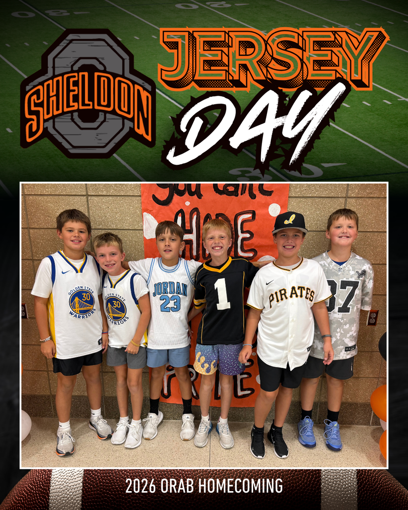HOMEECOMING WEEK — DRESS UP DAY 4 - PART 6 The halls were filled with team spirit today as students and staff showed off their favorite team attire for Jersey Day! From school teams to favorite professional athletes, everyone brought their game-day energy and represented the teams they love. Way to go Orabs!