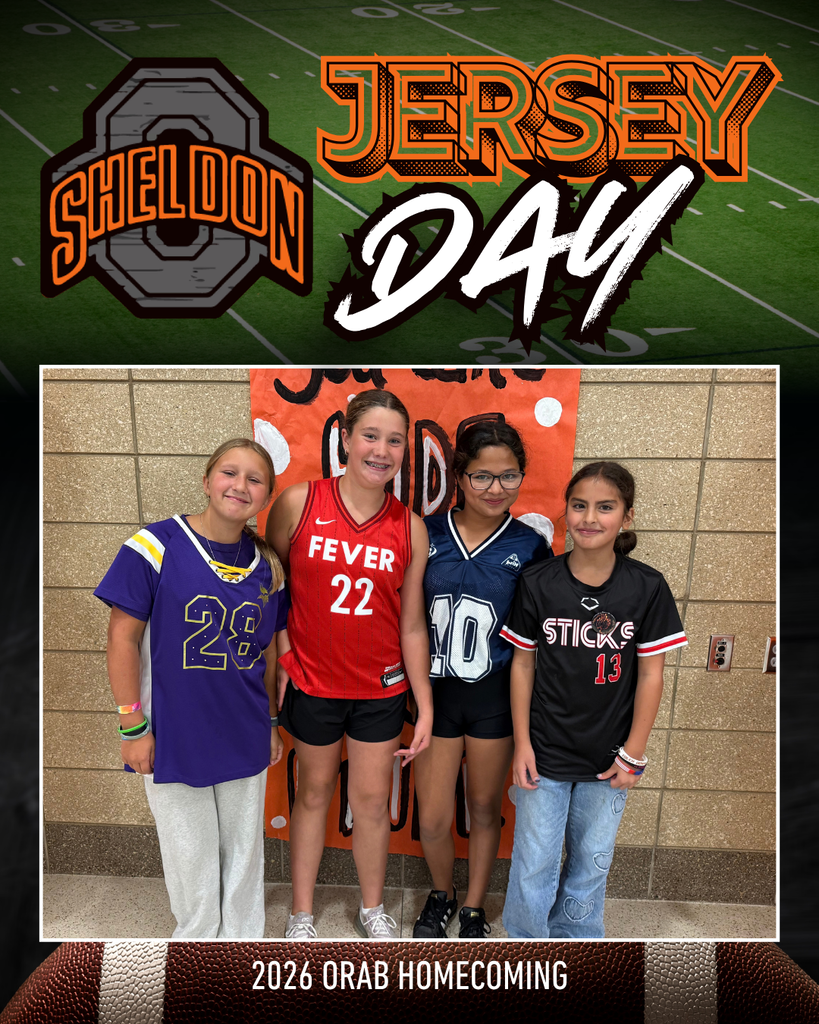 HOMEECOMING WEEK — DRESS UP DAY 4 - PART 6 The halls were filled with team spirit today as students and staff showed off their favorite team attire for Jersey Day! From school teams to favorite professional athletes, everyone brought their game-day energy and represented the teams they love. Way to go Orabs!