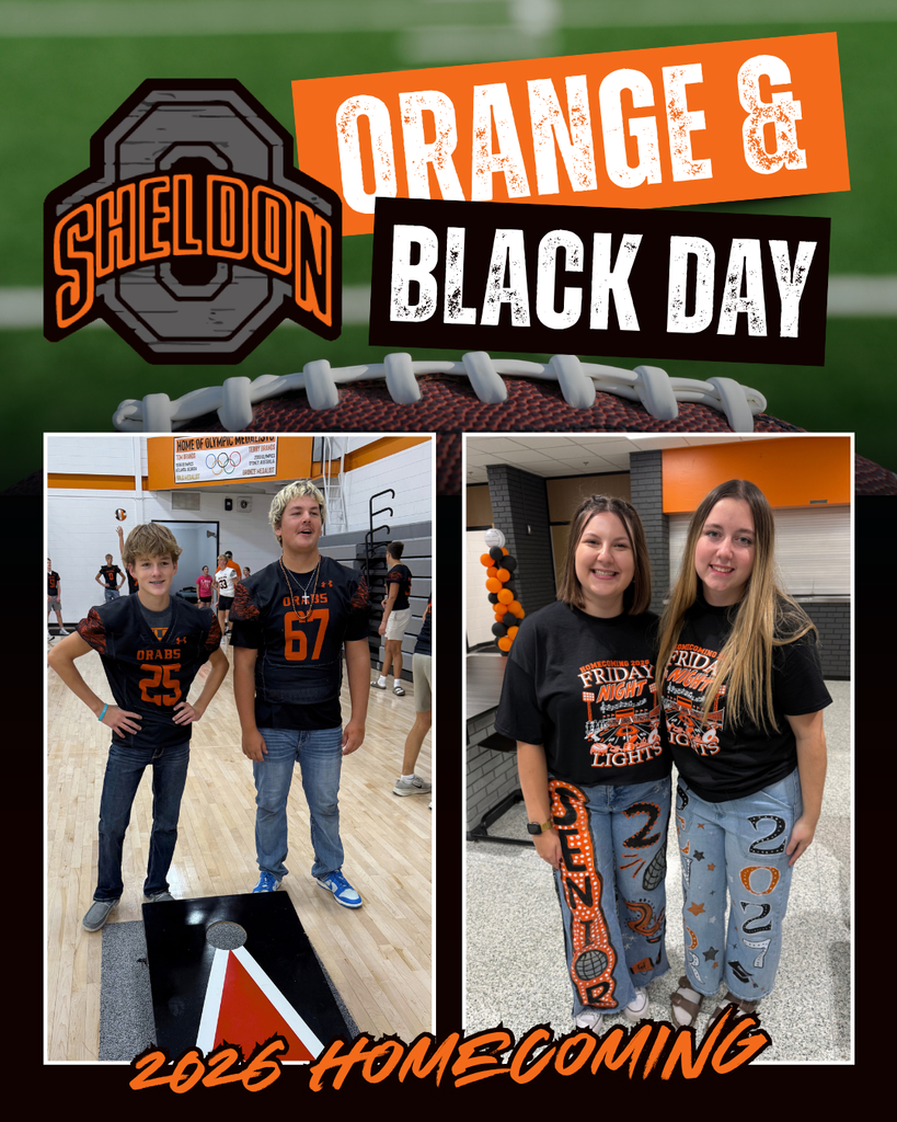 🧡🖤 ORAB SPIRIT WAS ON FULL DISPLAY - PART 3! 🖤🧡 The final day of Homecoming dress-up week brought out the ORANGE & BLACK for Orab Spirit Day! Our halls were packed with school spirit, big smiles, fun activities, and plenty of Homecoming excitement. From head to toe in Orab colors, our students and staff showed just how much Orab Nation loves homecoming! What a fun way to wrap up an incredible week. Way to go Orabs!