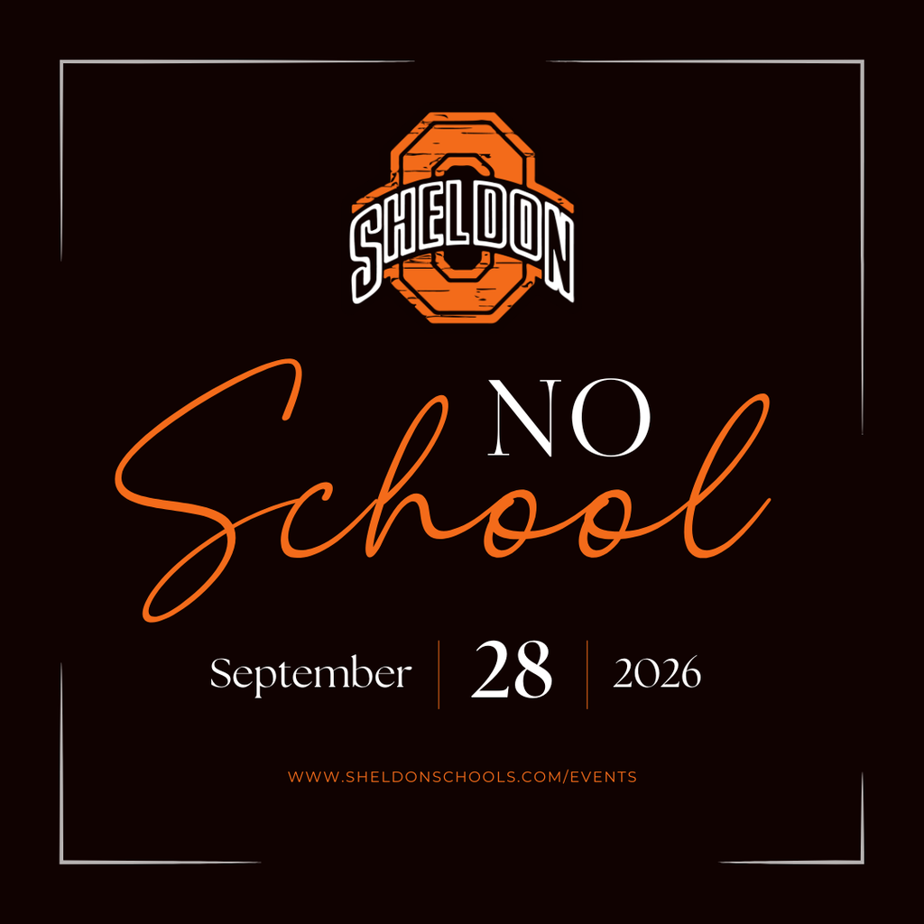 NO SCHOOL REMINDER Just a reminder that there will be NO SCHOOL on Monday, September 28, as our teachers and staff will be participating in a Professional Development Day. Enjoy the extra day off, Orab Nation! We’ll see everyone back at school that Tuesday!