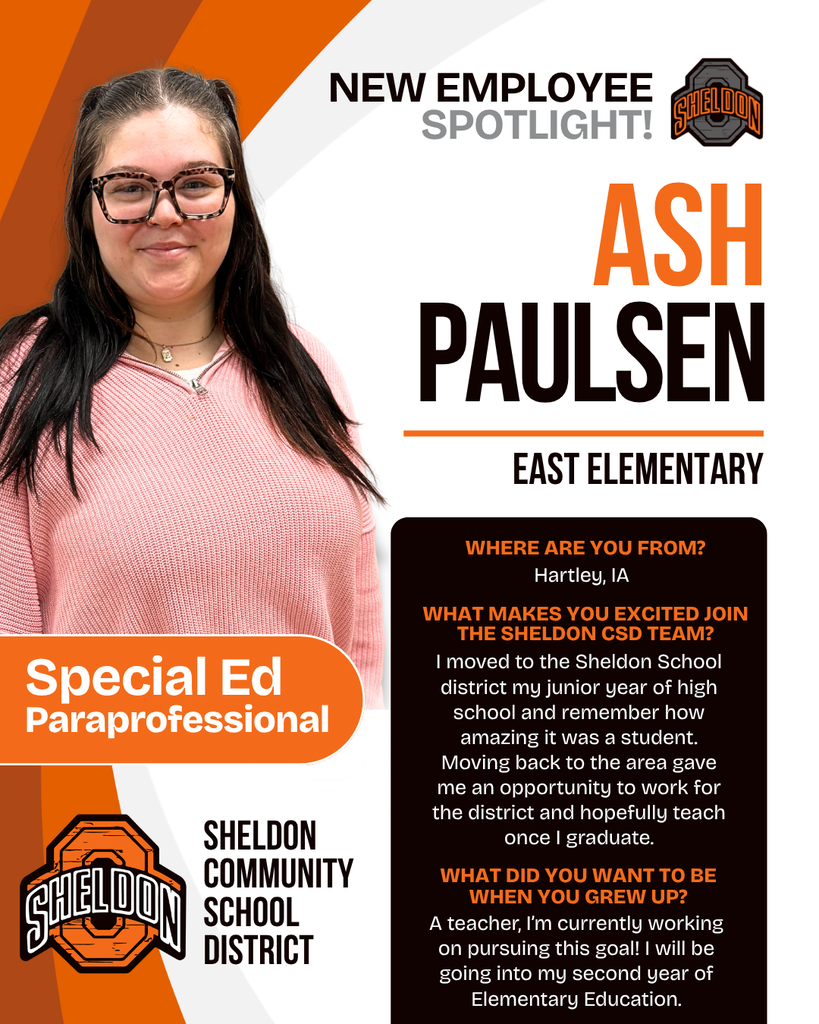 NEW EMPLOYEE SPOTLIGHT! We’re excited to introduce you to our new teachers and staff members and give our community a chance to get to know the people who will be making a difference in the lives of our students. Over the coming weeks, we’ll be featuring our new employees and sharing a little about who they are, their role in our district, and what they’re looking forward to this school year. Help us give Ash a warm Orab welcome!