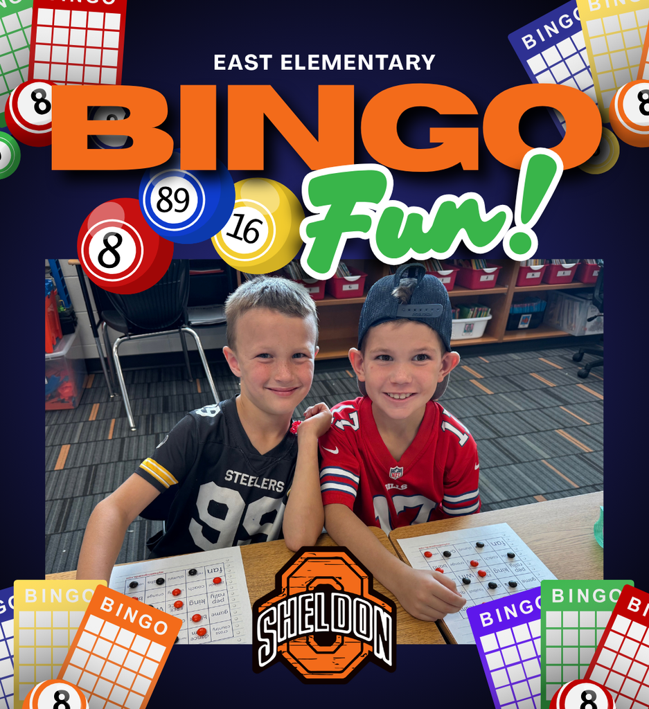 HOMECOMING BINGO FUN! Our East Elementary first graders had an awesome time last week playing Homecoming BINGO with their third-grade friends! From cheering each other on to celebrating those BINGO wins, it was a fun way to build friendships and share some Orab spirit during Homecoming Week. We love seeing our students connect, have fun, and make memories together! Way to go Orabs!