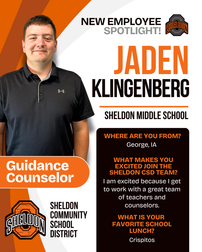 NEW EMPLOYEE SPOTLIGHT! We’re excited to introduce you to our new teachers and staff members and give our community a chance to get to know the people who will be making a difference in the lives of our students. Over the coming weeks, we’ll be featuring our new employees and sharing a little about who they are, their role in our district, and what they’re looking forward to this school year. Help us give Jaden a warm Orab welcome!
