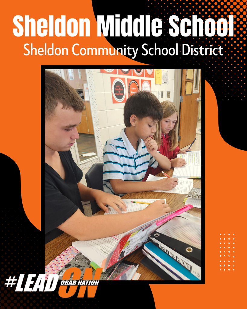 Check out this image created by Sheldon High School Mass Media student Adriana Winkel titled "A little collaboration, a lot of good ideas, and plenty of learning happening in our classrooms!" We love seeing our Mass Media students use their creativity and storytelling skills to capture the great learning happening throughout our schools! Great work, Adriana!