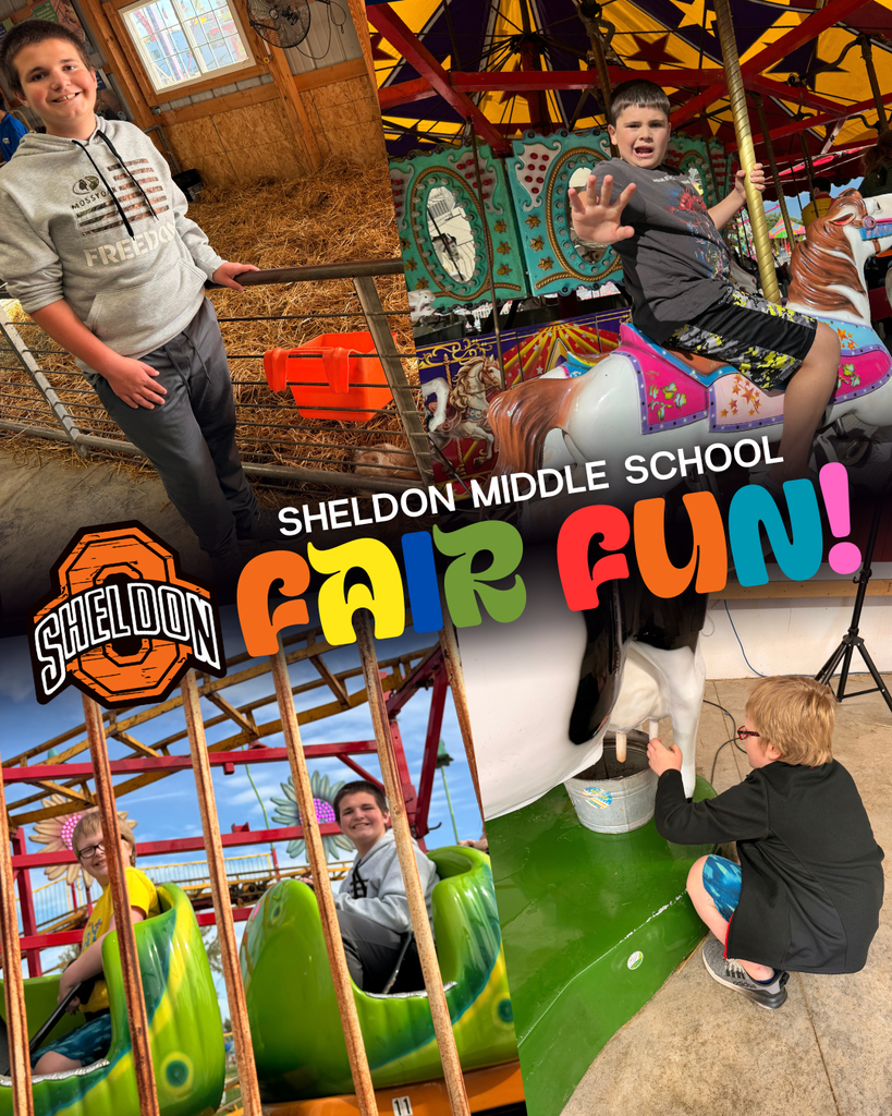Our Sheldon Middle School students had a great time at the Clay County Fair! From exciting rides and interesting exhibits to seeing all the animals, there was plenty to enjoy!  It was a fun day filled with memories, laughter, and a little fair-time adventure! We love seeing our Orabs getting out, exploring, and enjoying all the fair has to offer! Way to go Orabs!