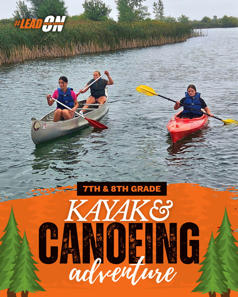 🛶 PE ON THE WATER! 🛶  Sheldon Middle School 7th and 8th graders took their PE class outdoors for some time on the water!  Students enjoyed canoeing and kayaking while getting active, trying something new, and enjoying time with their classmates. What a great way to make PE fun and memorable! Way to go Orabs!