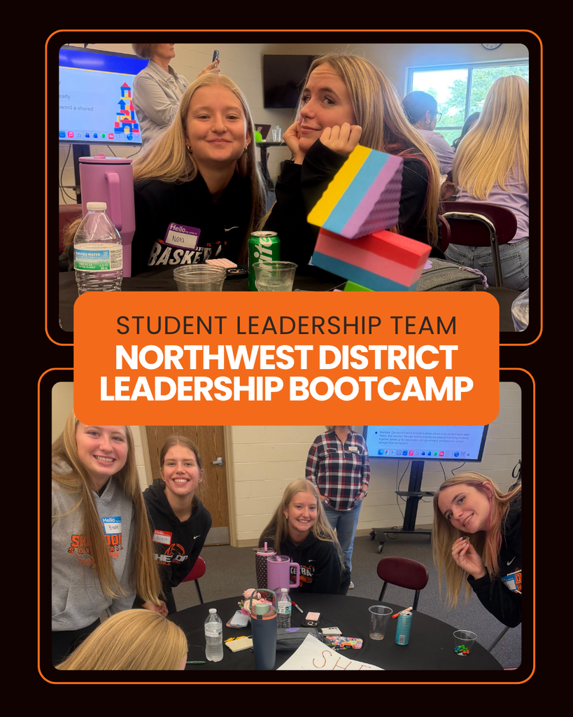 Growing as Leaders, Learning Together! On September 23, members of Sheldon High School’s Student Leadership Team (SLT) attended the Northwest District Leadership Bootcamp at MVAOCOU! Students connected with other student councils, exchanged ideas, and learned new ways to strengthen their leadership skills and make a positive impact in their school. These experiences help our Orabs grow as leaders and bring fresh ideas back to Sheldon! Way to represent Orab Nation!