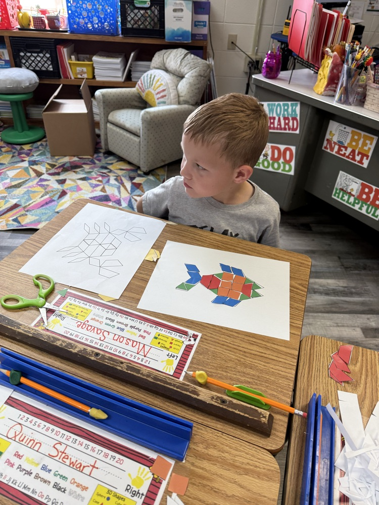 working on shapes