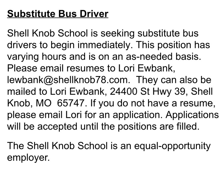 driver job