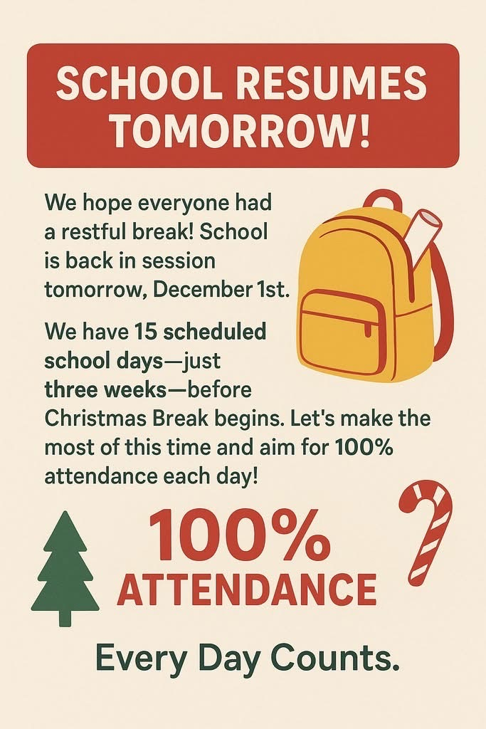 attendance poster