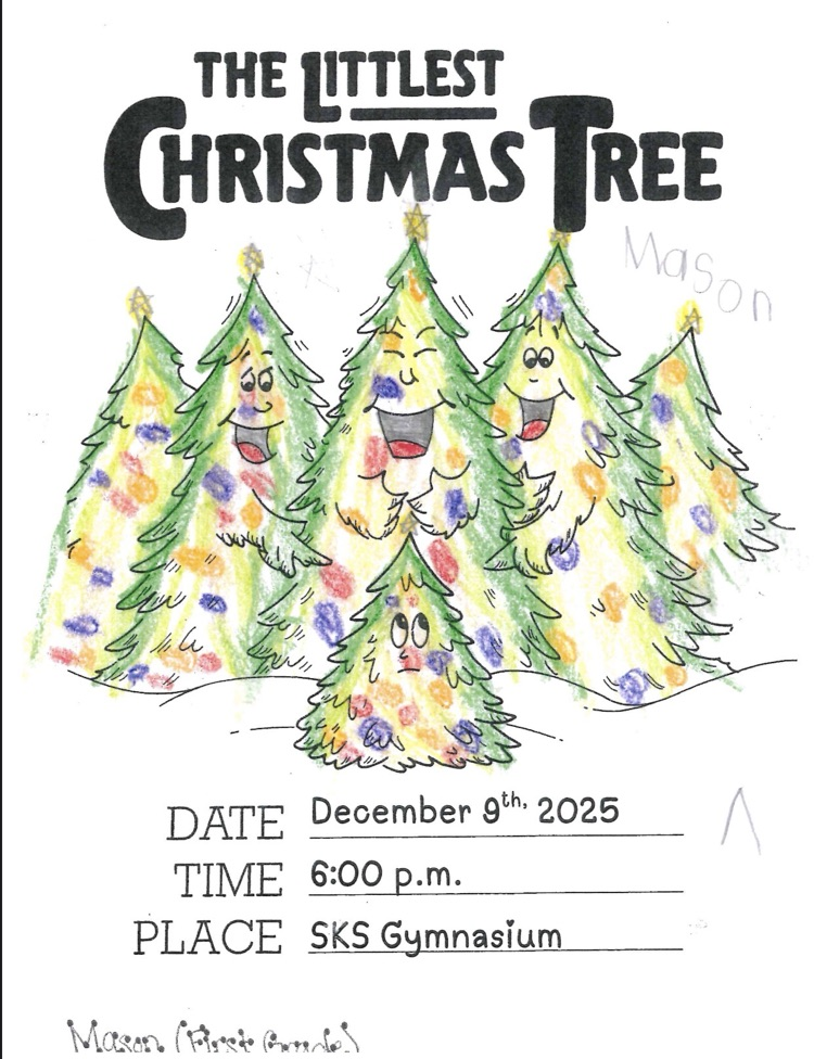 Christmas tree poster