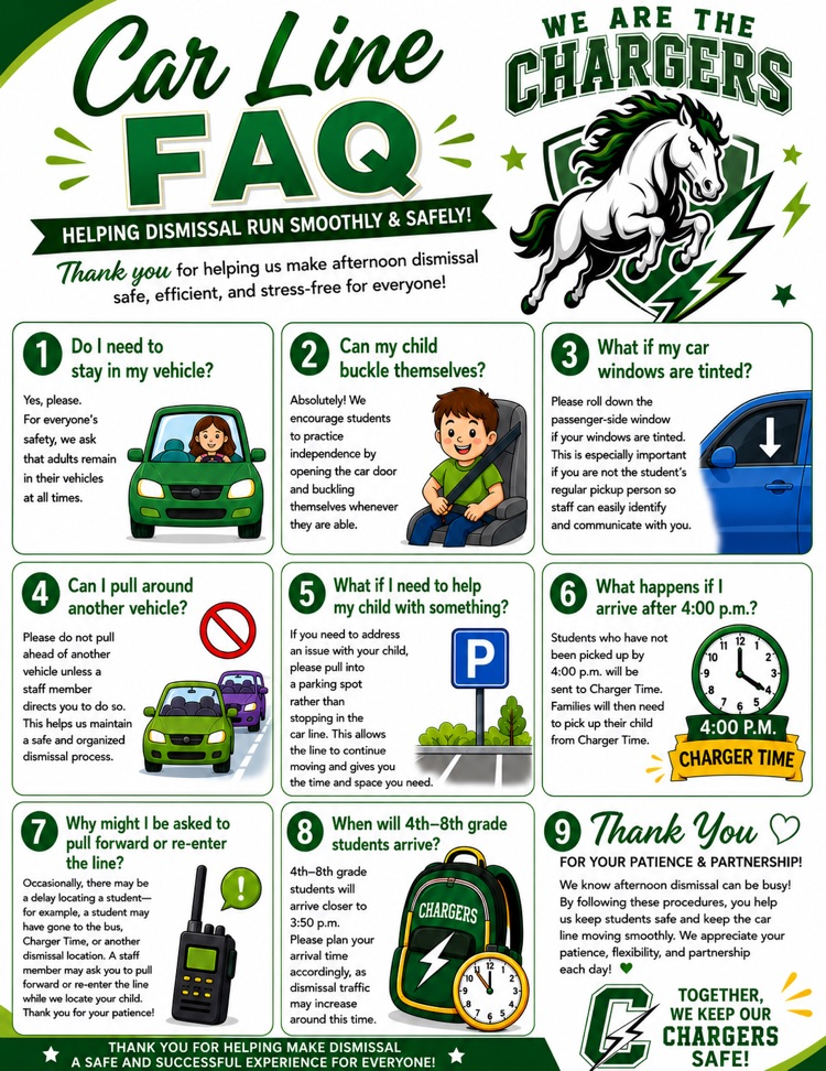 car pick up flyer
