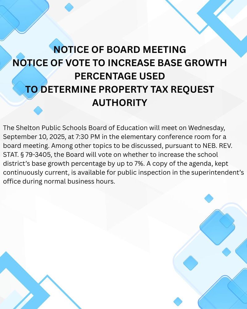 Notice of Meetin