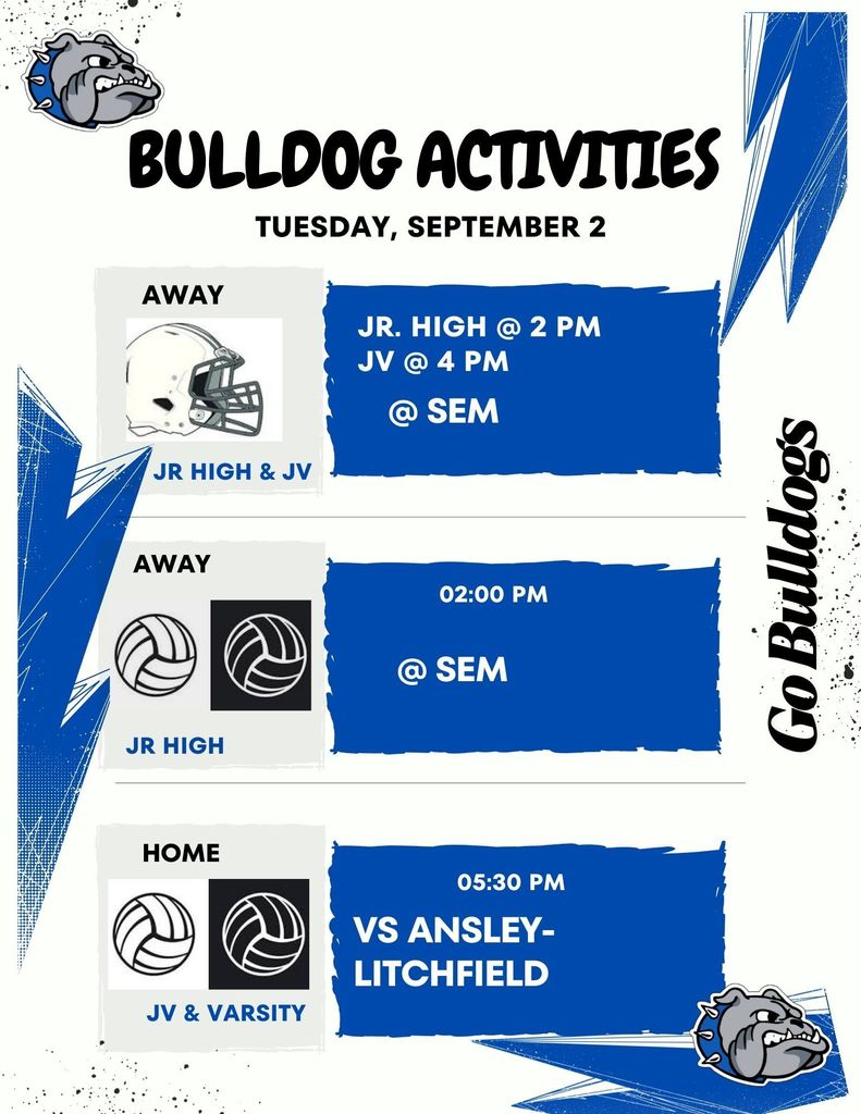 Sept 2 activities
