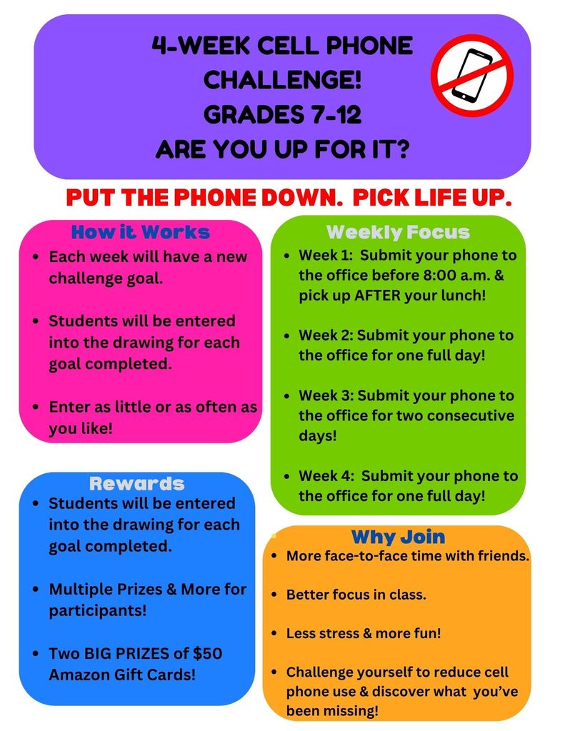 Cell Phone Challenge