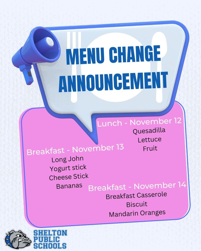 Menu Change