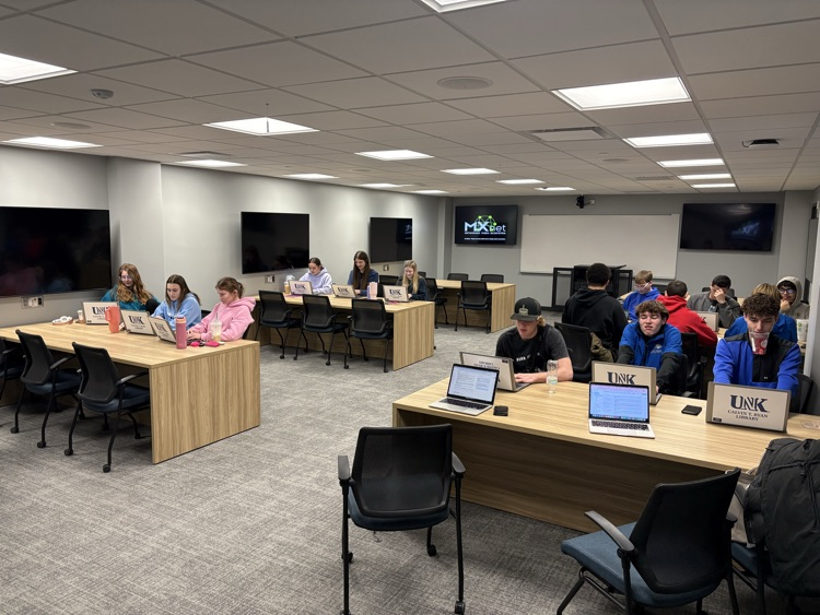 Seniors UNK research Day