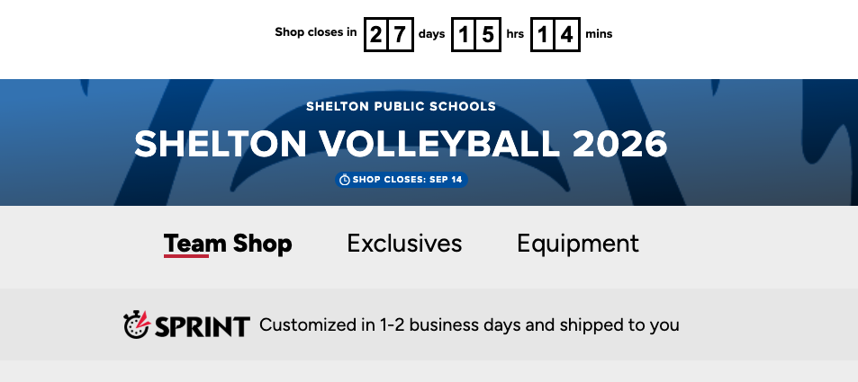 Shelton Volleyball Apparel Store